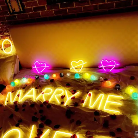 Led English Letter Light