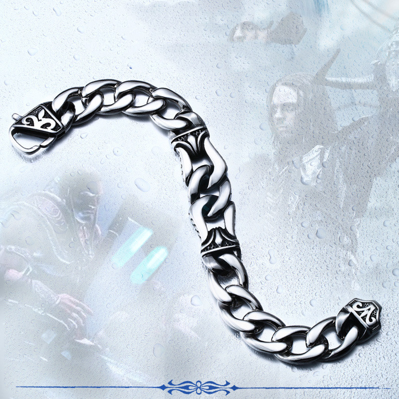 Men's titanium bracelet