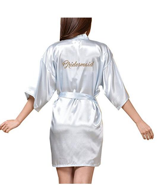 Title 8, Matron Get Ready Robes Bridal Party Gifts Dress...