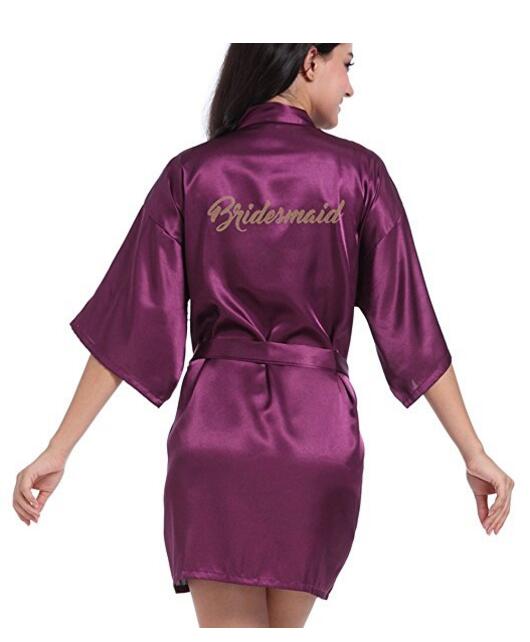 Title 6, Matron Get Ready Robes Bridal Party Gifts Dress...