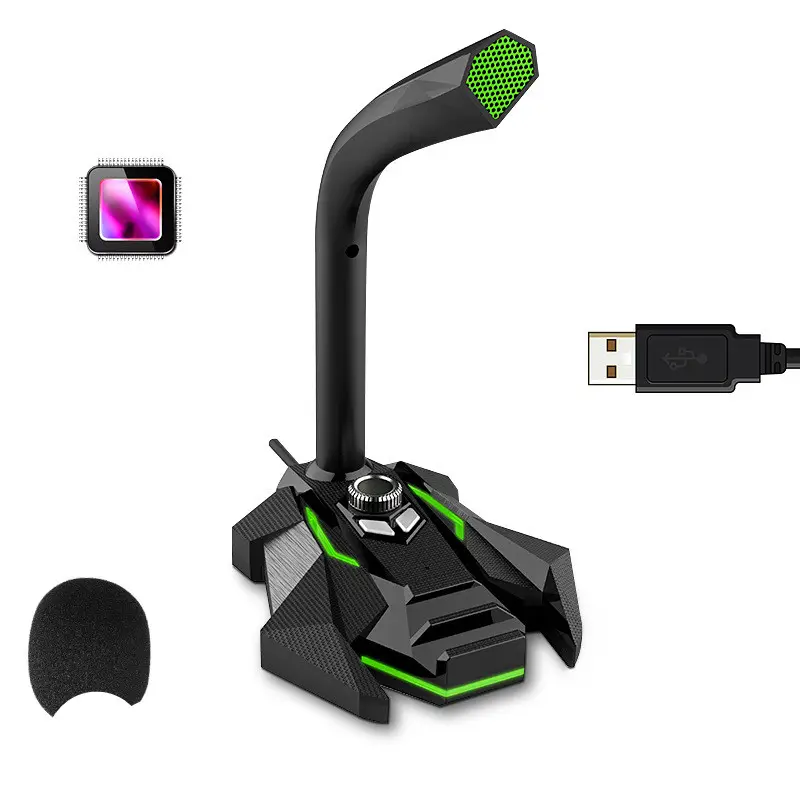 Computer microphone wired