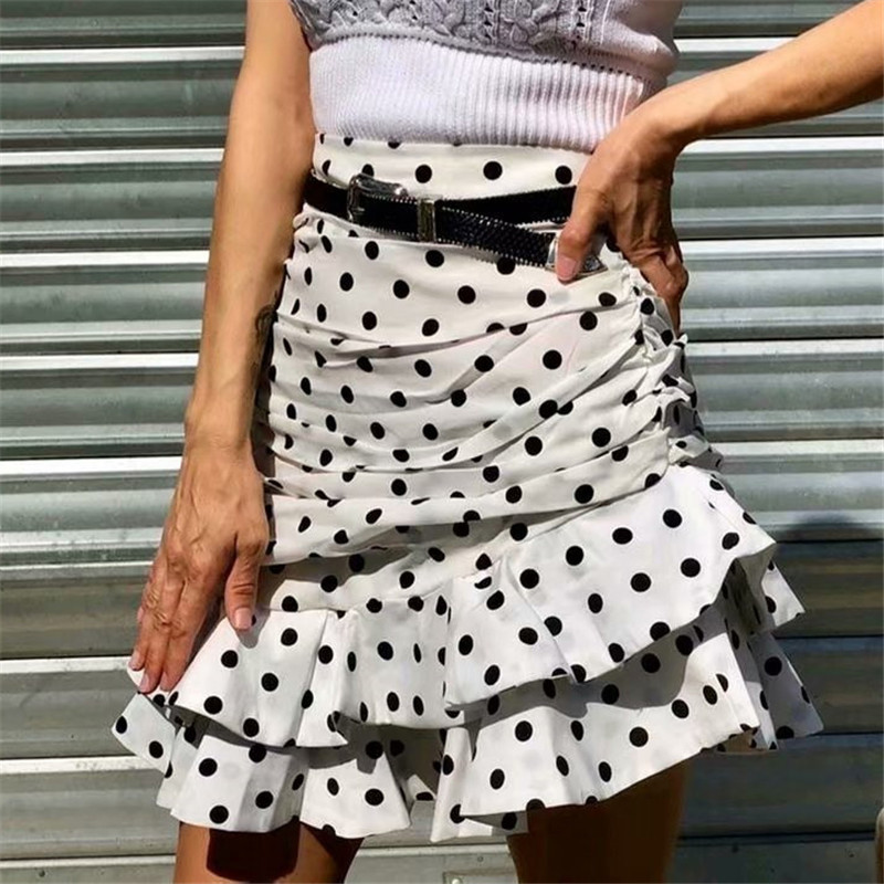 Polka dot skirt