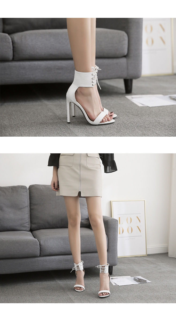 High heel women's sandals