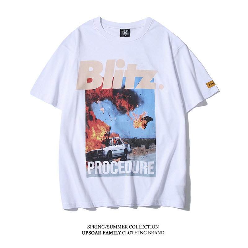 Men and women spoof shirt short sleeves