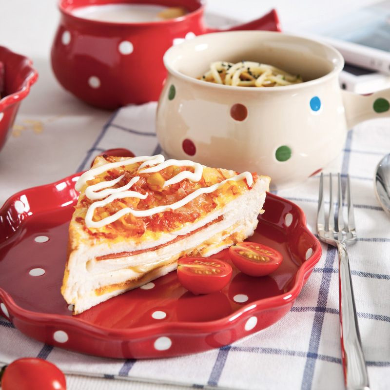 Cute dessert bowl soup bowl set