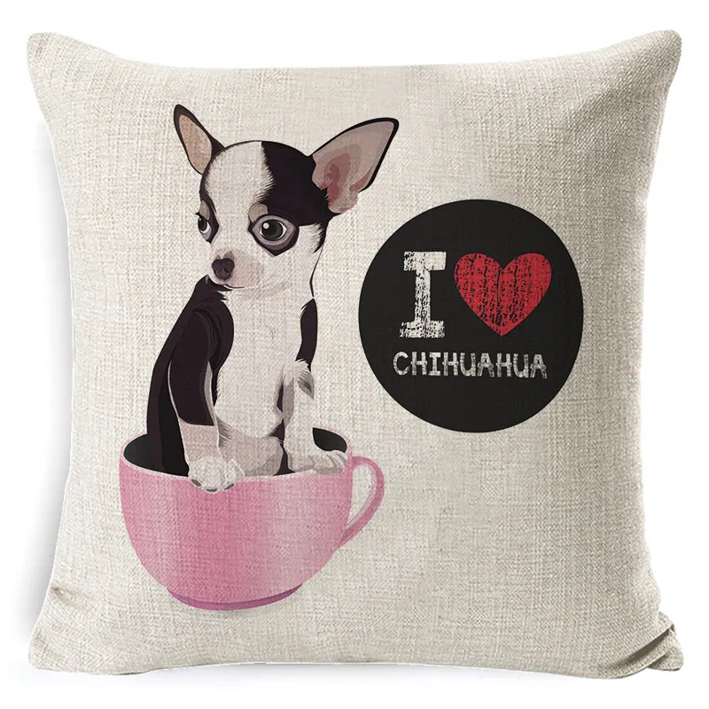 Dog cartoon pillow - Bz0190 4