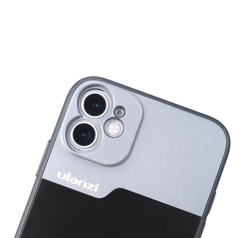 Mobile phone lens protective shell