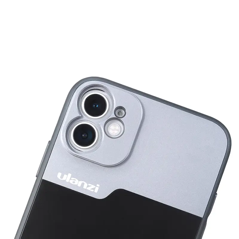 Mobile phone lens protective shell