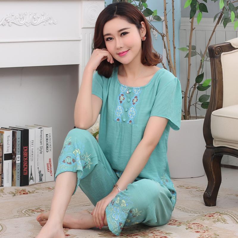 Title 1, Cotton short-sleeved pajamas set