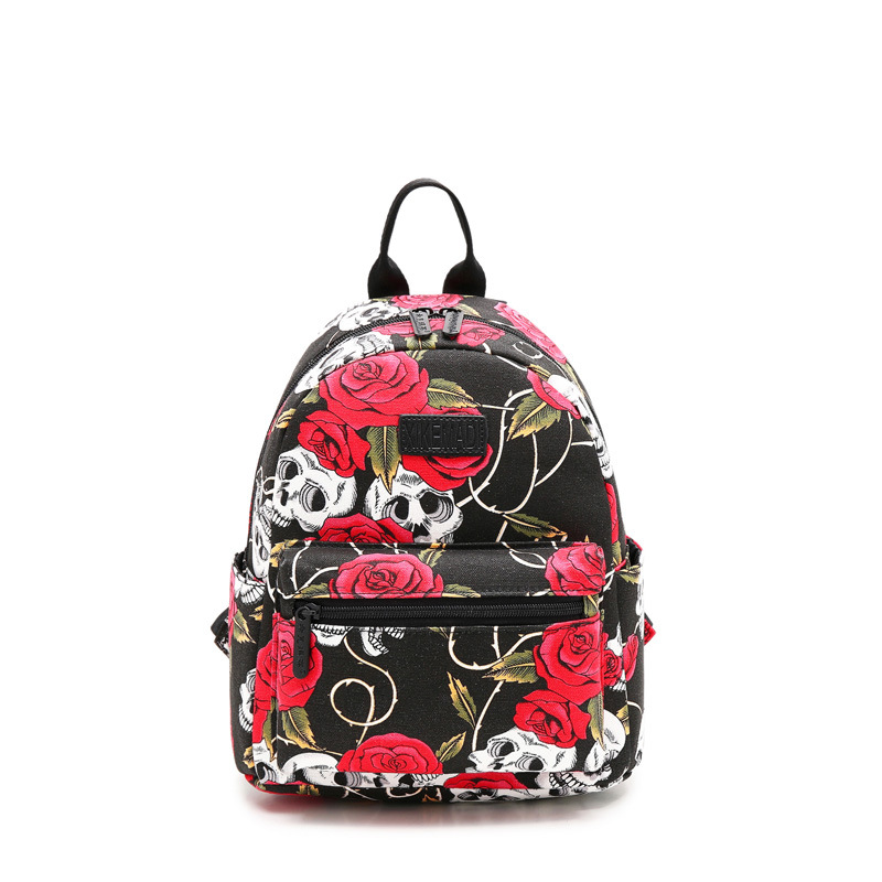 Title 4, Printed canvas backpack