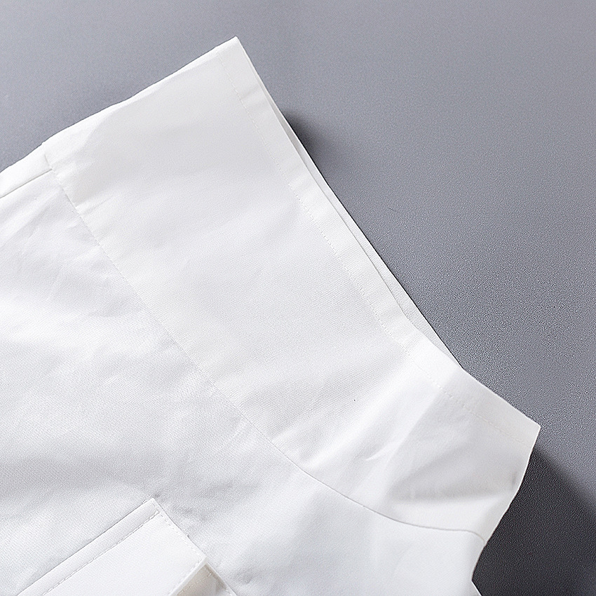 Temperament waist strap pocket skirt