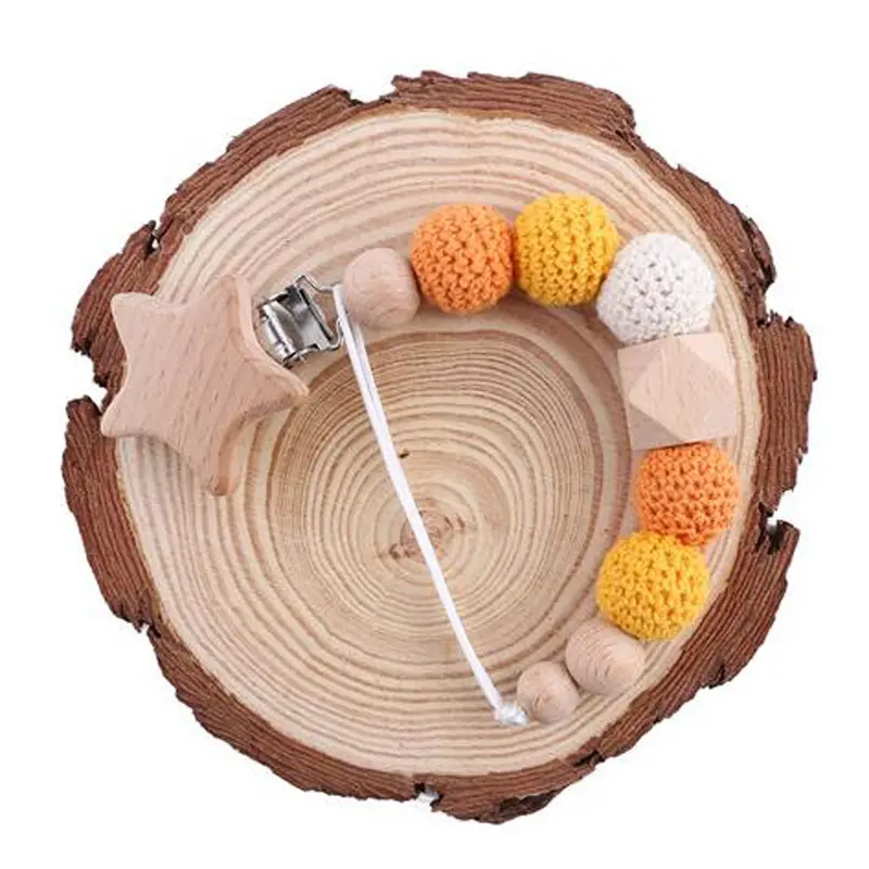 Round Bead Yarn Bead Animal Gum String Ring