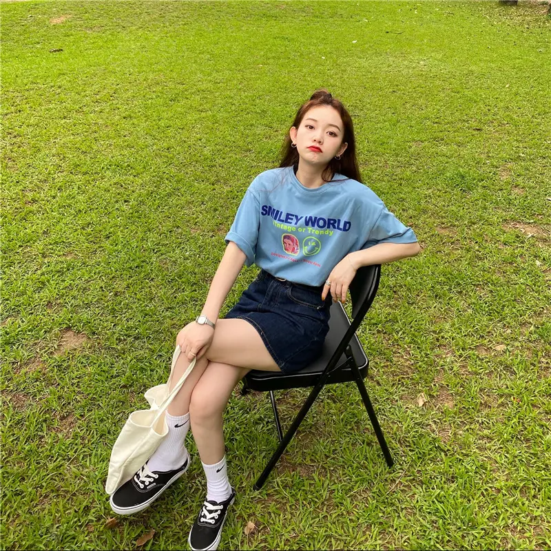 Loose letter T-shirt