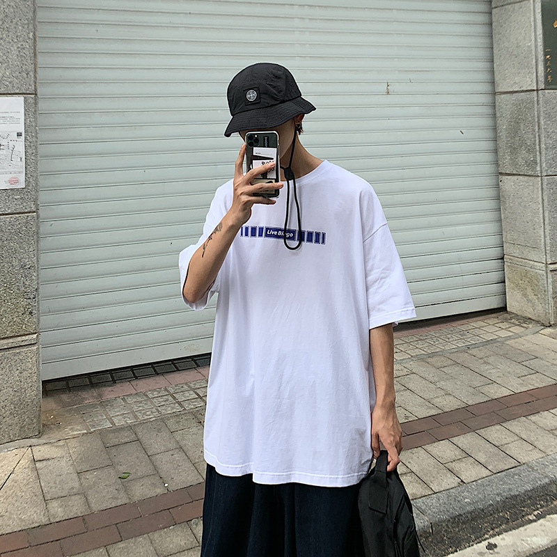 Harajuku style student half-sleeved t-shirt