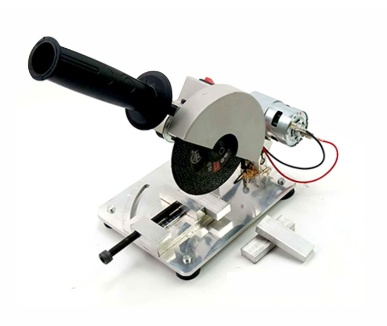 Multifunctional cutting machine household small mini table motor wood stone steel plastic 45 degree electric saw — foto 2