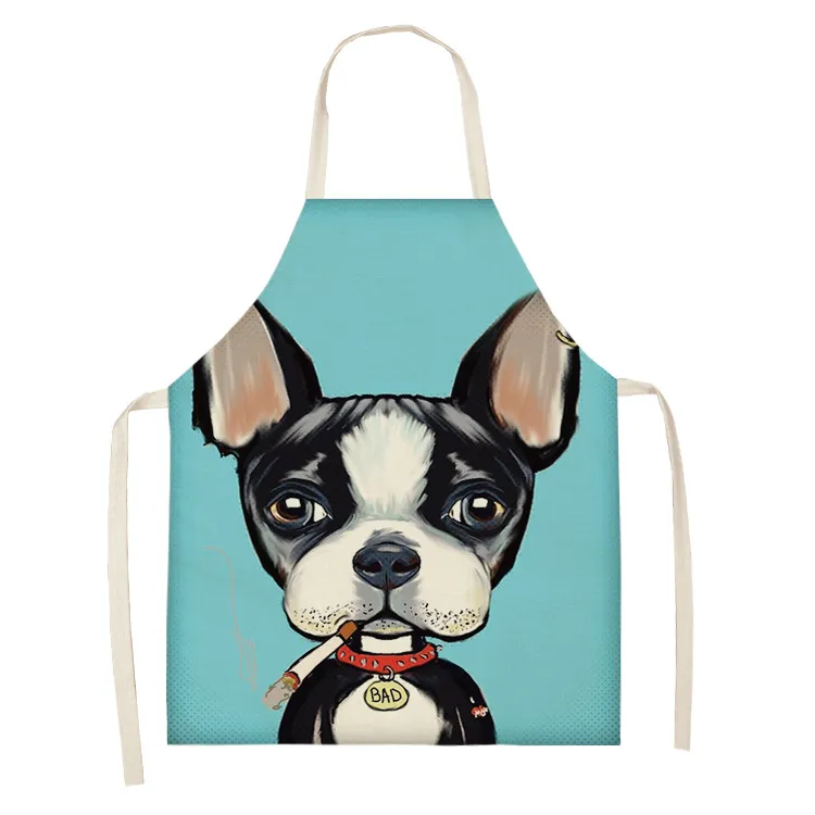 Dacron apron of dog animal series - 08