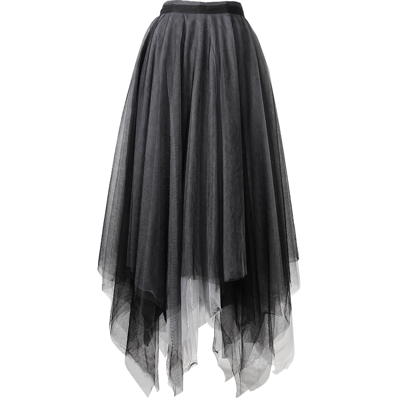 Gradient yarn skirt