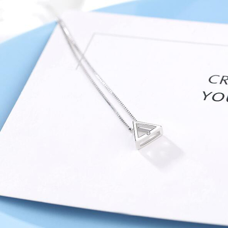 Geometric triangle Pendant