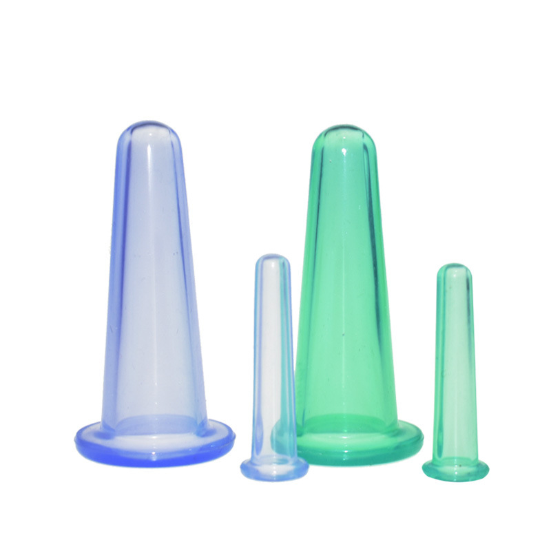 Silicone cupping cup