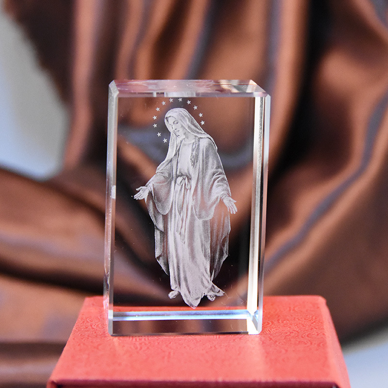 3D Carved Virgin Mary Decoration