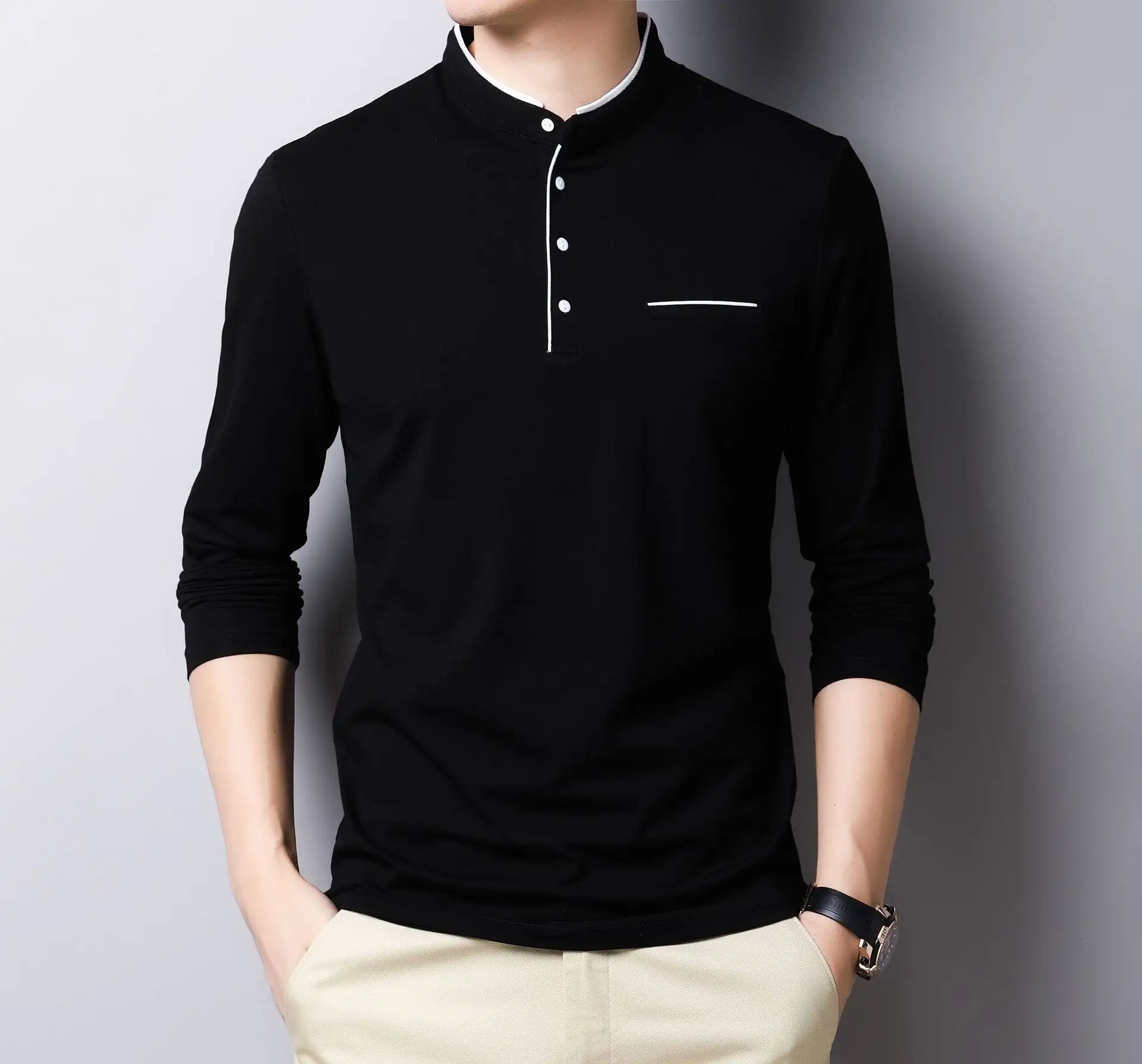 Men's long sleeve T-shirt