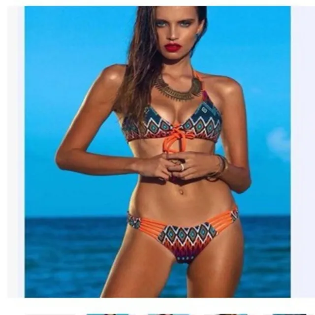 New digital printed bikini swimsuit Color 2 Xl - Shop at LoveMi