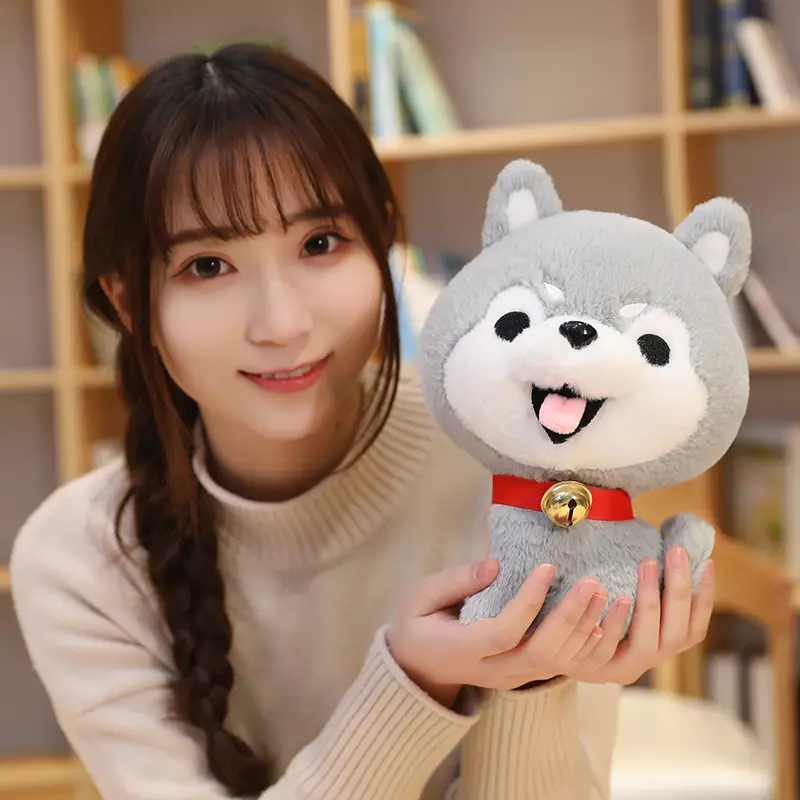 Cartoon bell husky doll