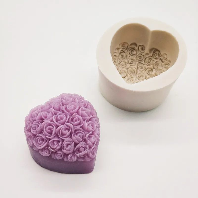 Silicone mould for rose mousse cake - Sqy35