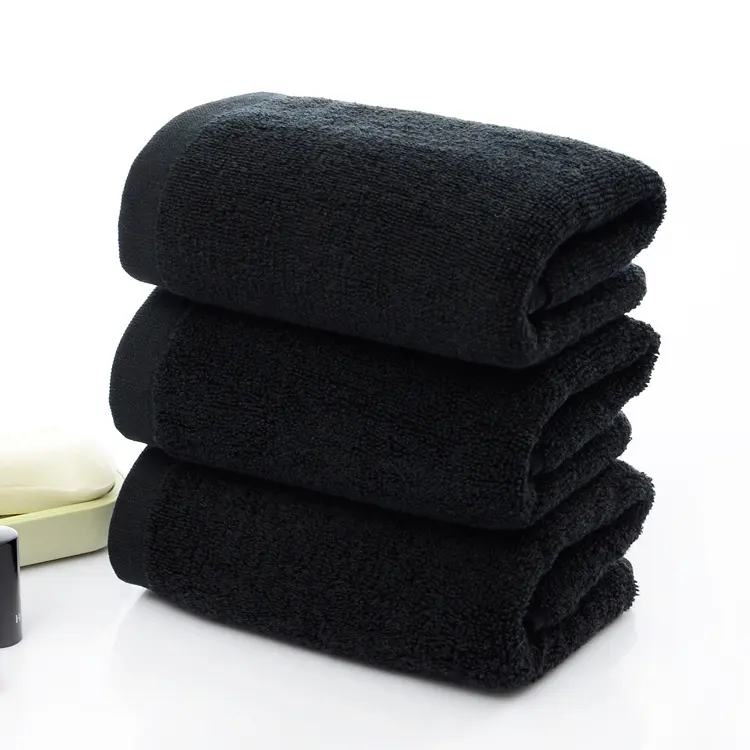 21 Strands of Black Cotton Towels