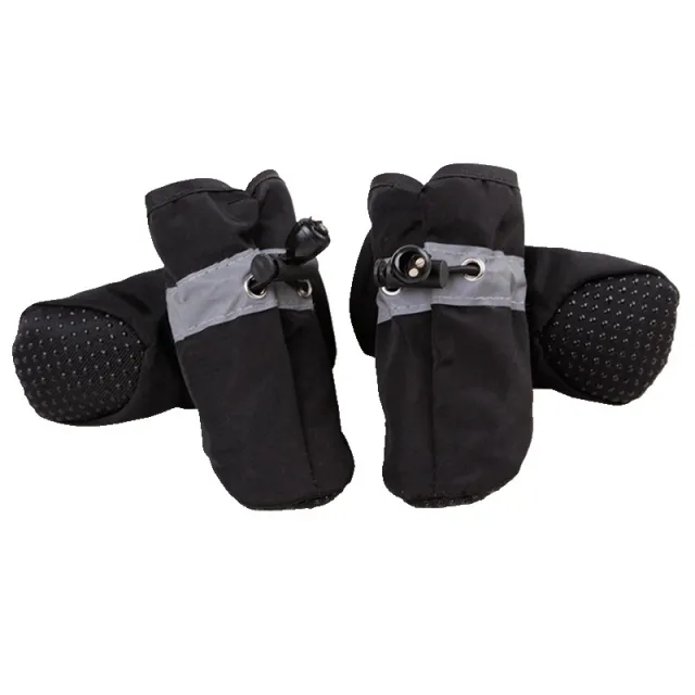 Pet soft bottom rain boots Black - Shop at LoveMi