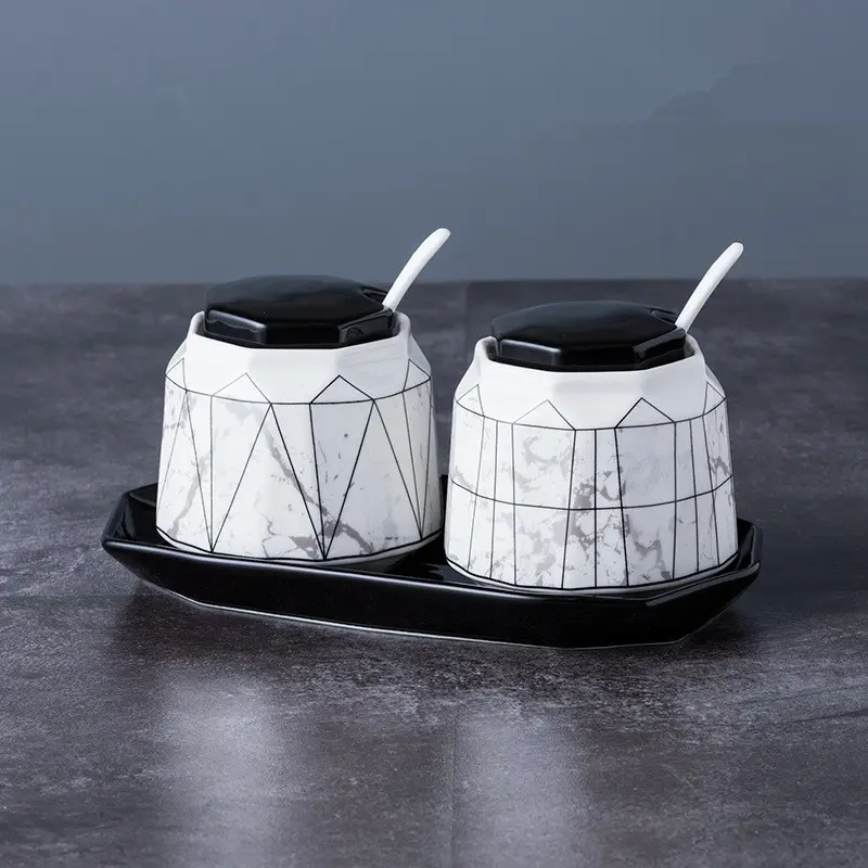 Ceramic Seasoning Jar Set