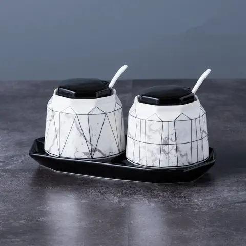 Ceramic Seasoning Jar Set