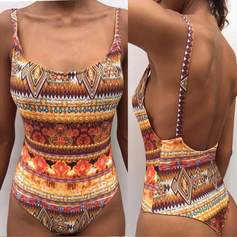 Digital printed sexy bikini - 1 Color-M