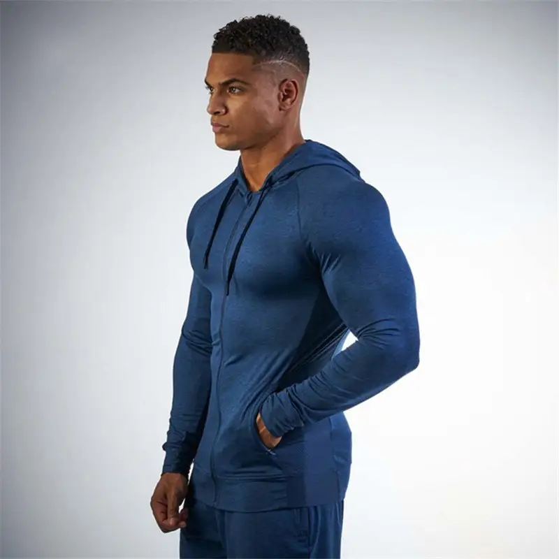 Top leisure sports outdoor sweater hooded jacket men