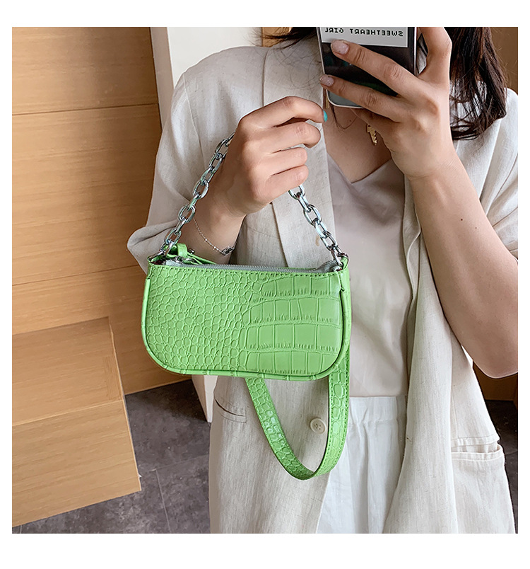Spring and summer shoulder bag Green - Shop at LoveMi