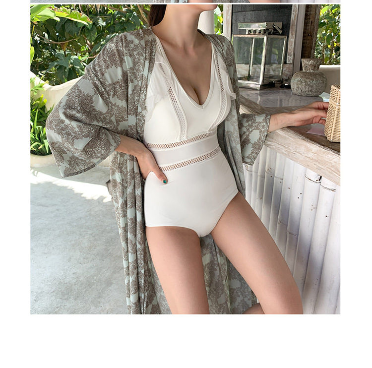 Korean one-piece swimsuit women