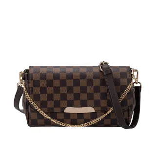 Single diagonal handbag - Brown