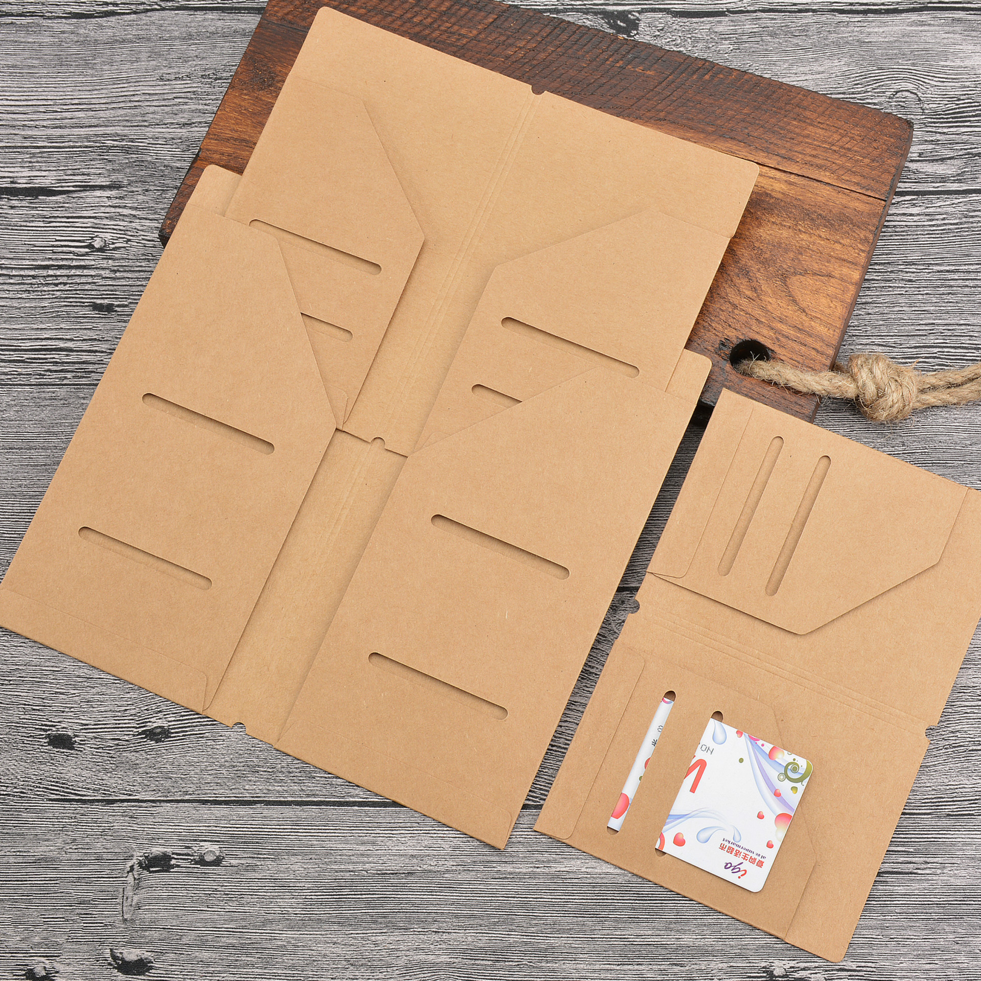 Kraft paper storage bag