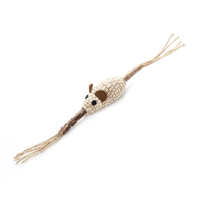 New product wood teng stick catnip Mouse - Shop at LoveMi