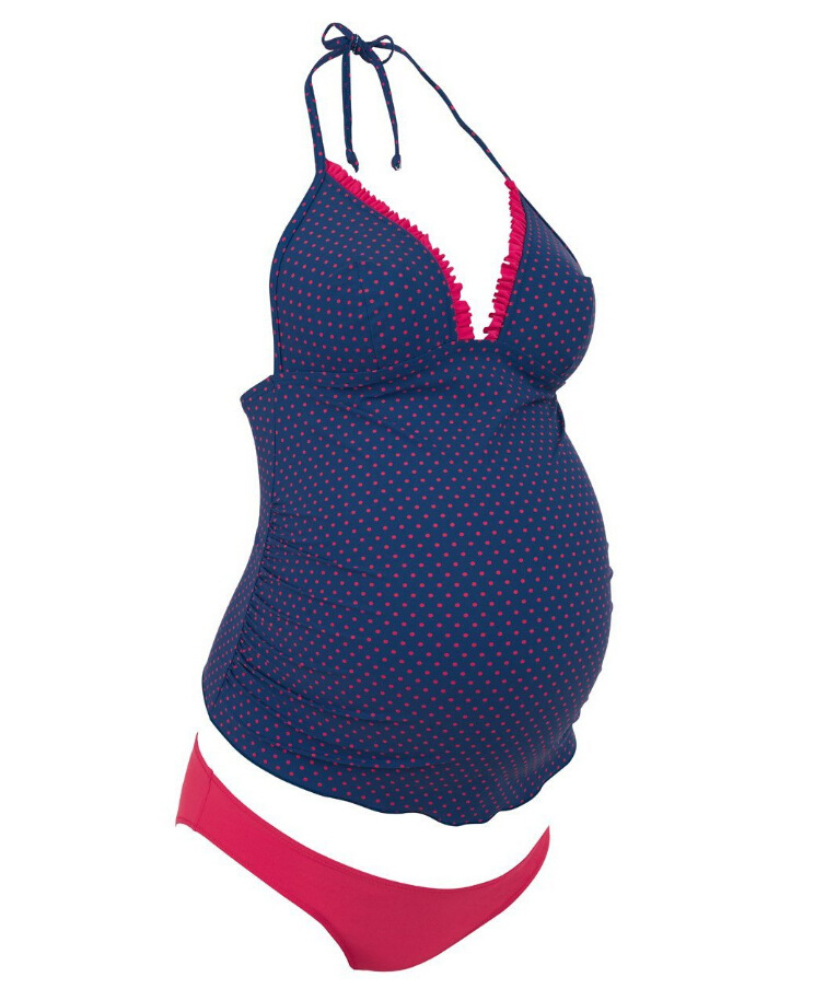 Pregnant women split bikini - Image 3