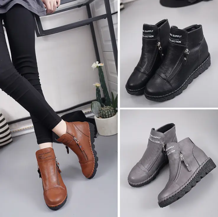 Martin boots thick bottom women's short boots