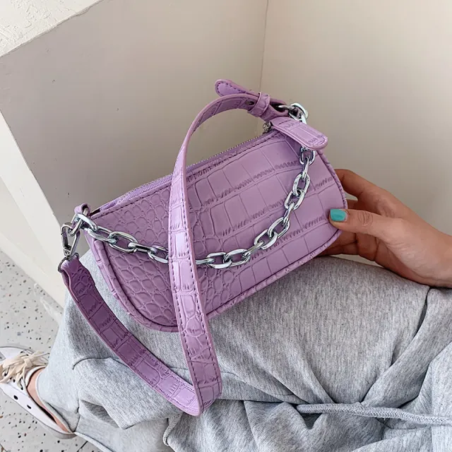 Spring and summer shoulder bag Purple - Shop at LoveMi