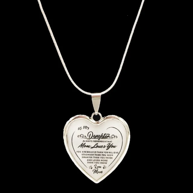 Heart Pendant Necklace Silver - Shop at LoveMi