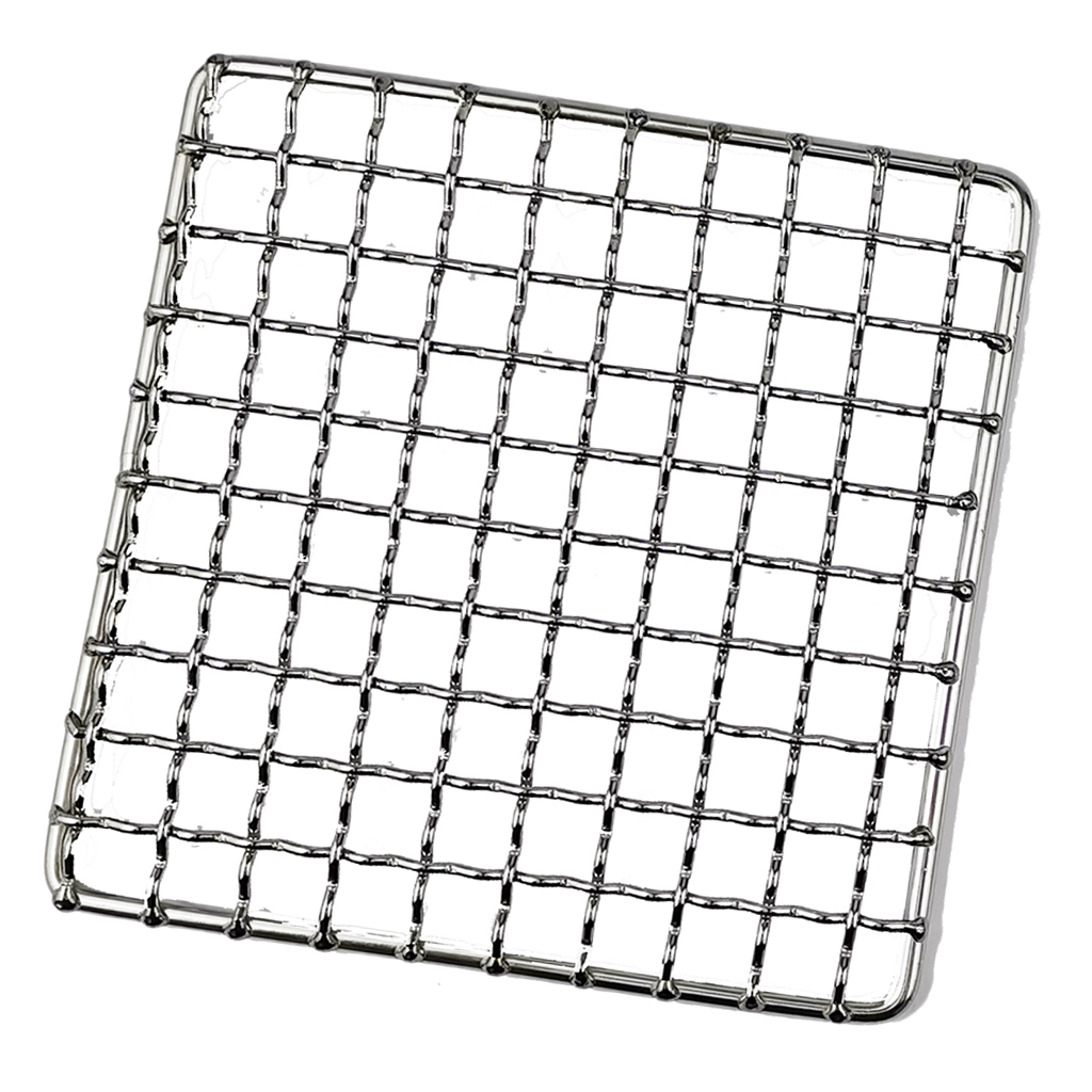 Stainless Steel Round Barbecue BBQ Grill Net Meshes Racks Grid Round Grate Steam Net Camping Hiking Outdoor Mesh Wire Net