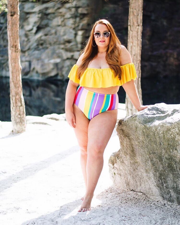 Women’s sexy plus size swimsuit