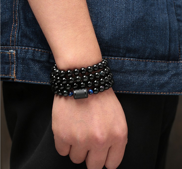 Obsidian bracelet jewelry