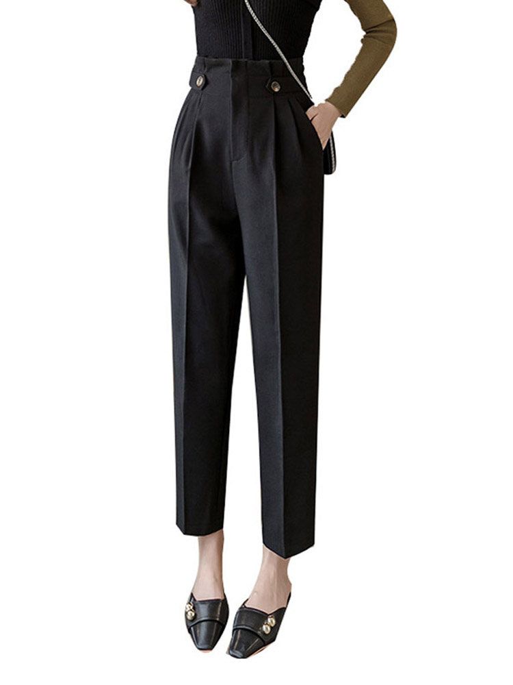 Title 1, Nine-point bud high waist suit pants