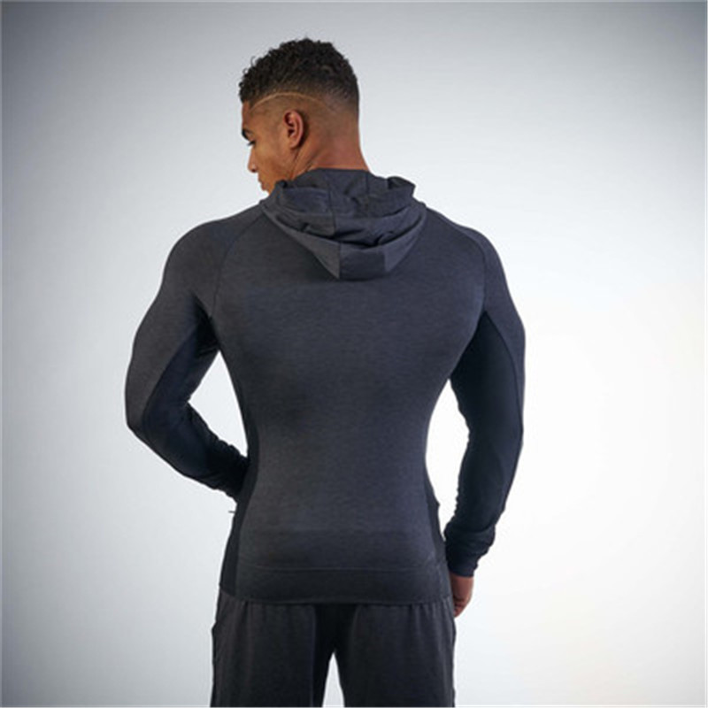 Top leisure sports outdoor sweater hooded jacket men
