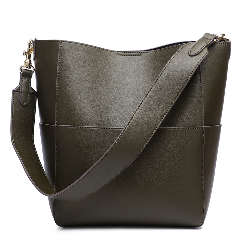Bucket bag big bag shoulder messenger bag