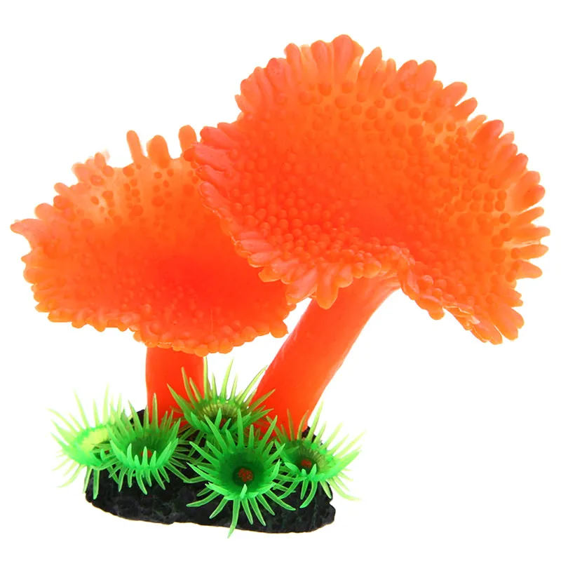 Simulation of coral plants - Orange